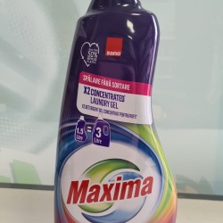 Maxima концентриран гел за пране (Mix & wash) 60 пранета 1.5л 