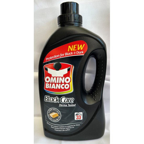 OMINO BIANCO black care течен прах за пране 33 пранета 2л