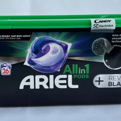 ARIEL all in 1 капсули за черно пране 26 пранета 554гр