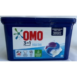 Omo 3 в 1капсули за пране 40 пранета 1.08кг