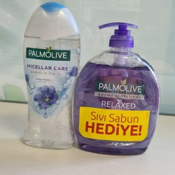 Palmolive комплект душ гел и течен сапун